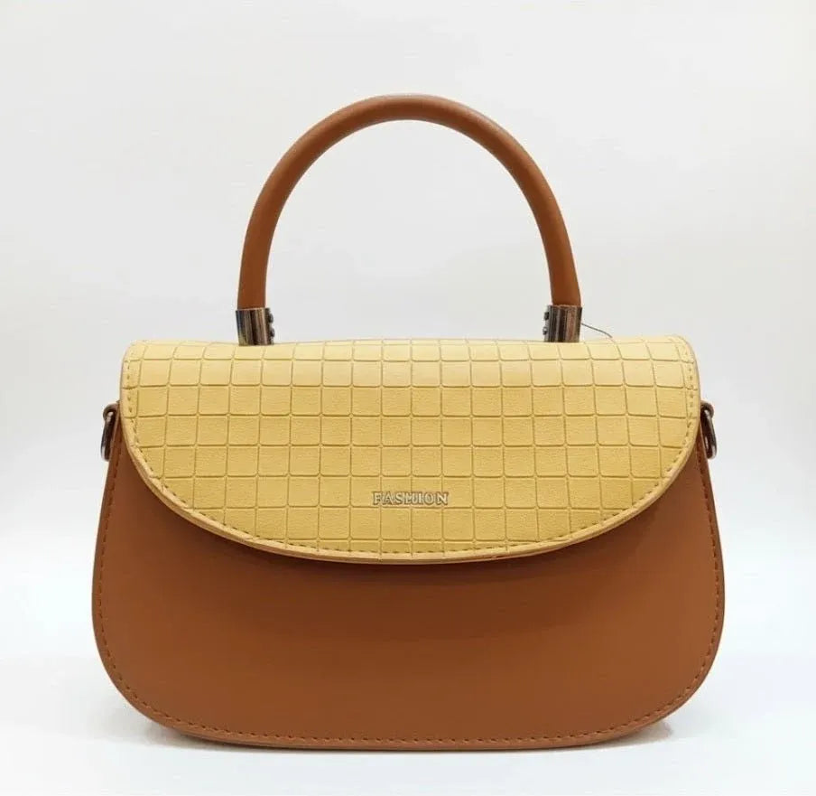 Fashion Dual-Tone Satchel