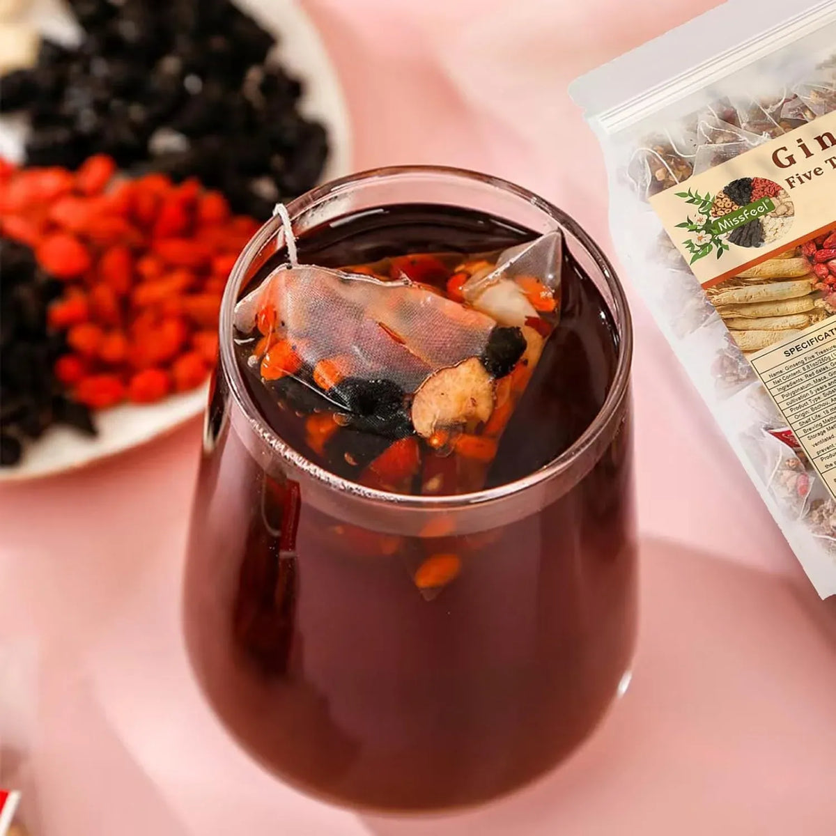 Ginseng Five Treasure Tea